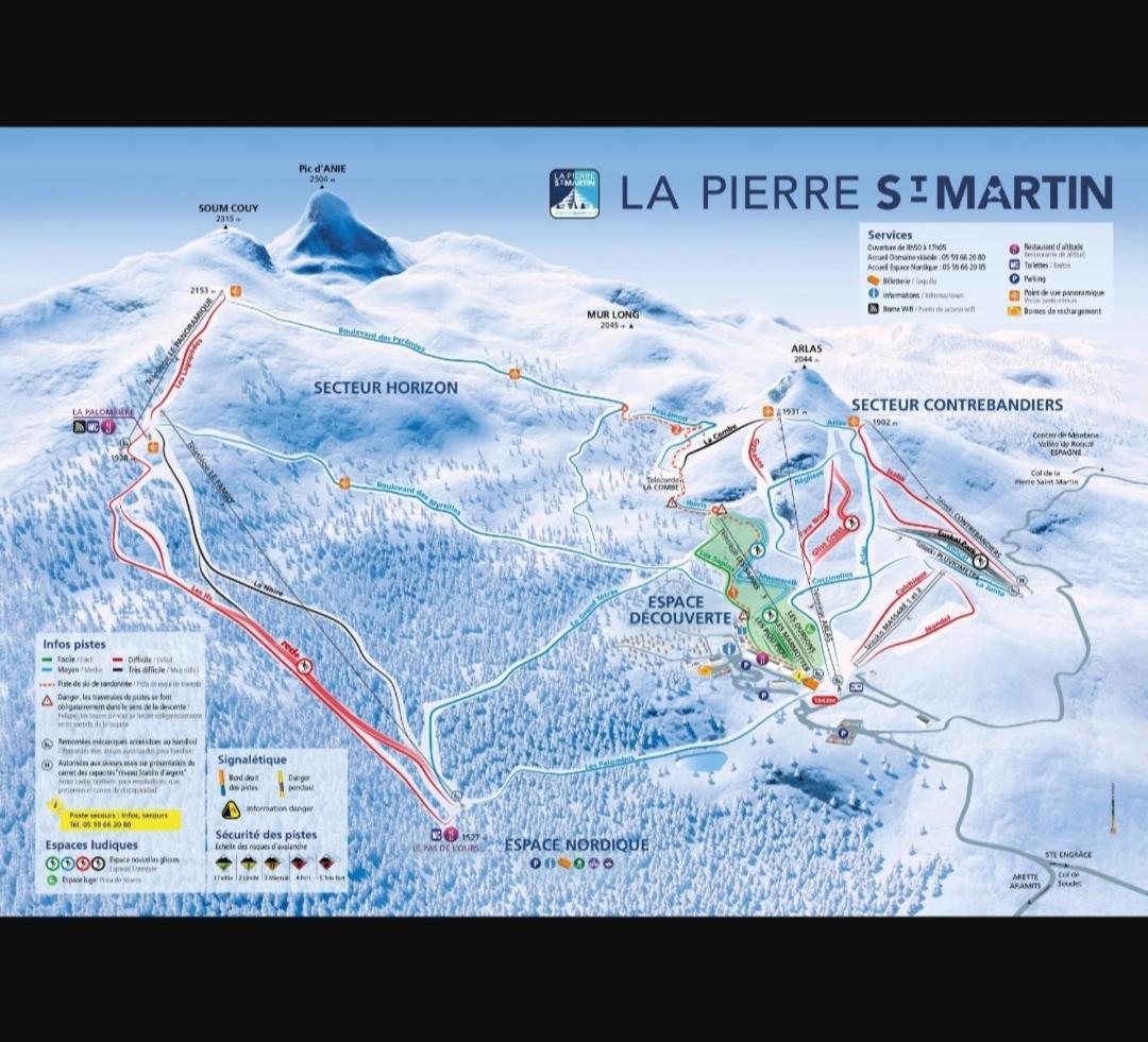 Apartamento Aunamendi Pyrenees La Pierre Saint Martin Exterior foto